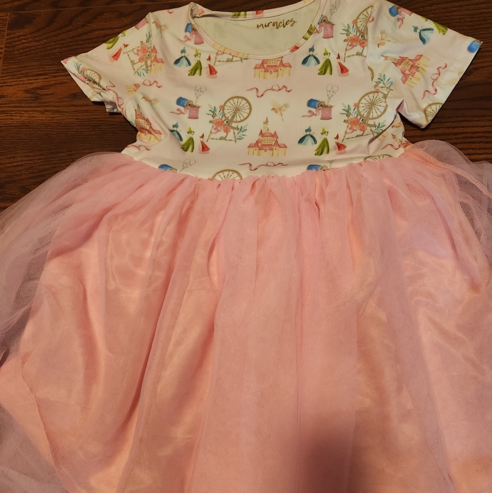 Sleeping beauty inspired tulle dress